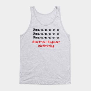 Electrical Engineer Meditating Tank Top